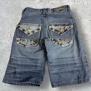 Chams Stud Rhinestone Shorts‎ Size 12